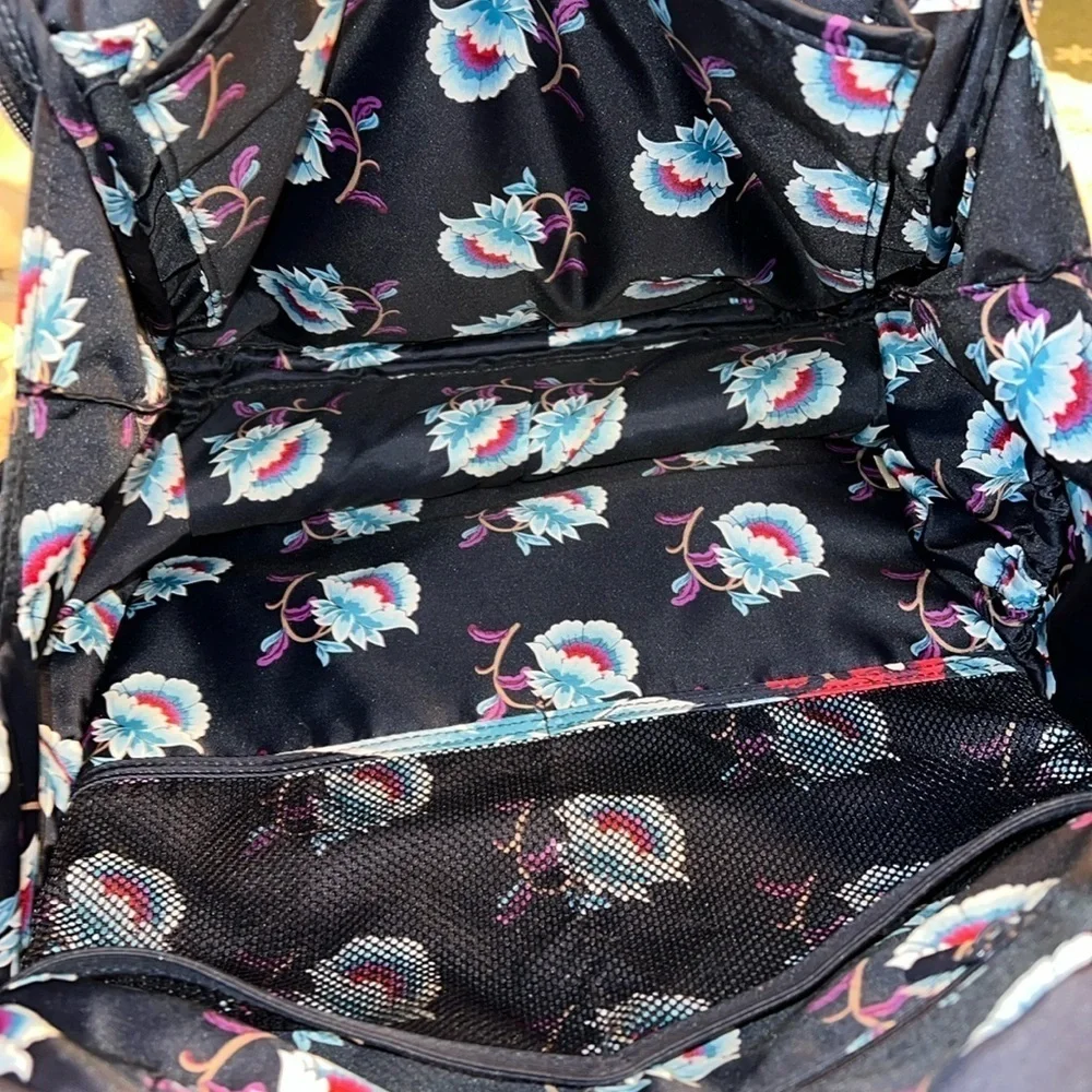 Vera Bradley Mayfair in Bloom Campus Backpack